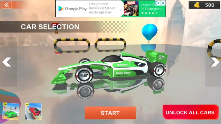 Formula Car Stunt android App screenshot 8